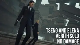 [Final Fantasy VII Rebirth] Aerith Solo vs. Tseng and Elena No Damage