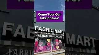 Посетите наш магазин тканей! Взгляд изнутри на Fabric Mart в Пенсильвании