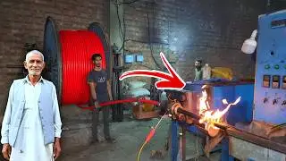 Inside a Giant High Voltage Cable Factory &ndash; Watch Massive Power Cables Made Step by Step