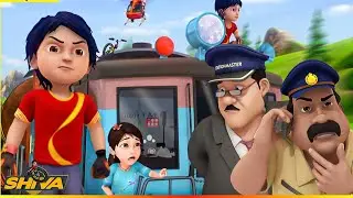 Inter School Bicycle Race and  Fight 🚴 | Shiva's Funniest Road Adventure in Vedas City