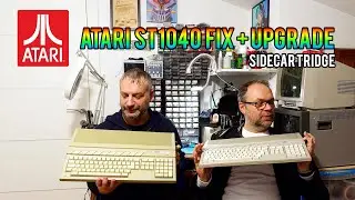 RV170: Riparazione Atari ST1040 e Upgrade SidecarTridge #tos