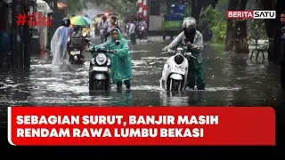 Sebagian Surut, Banjir Masih Rendam Rawa Lumbu Bekasi #beritasatu