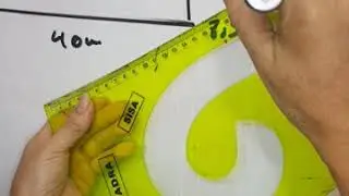 Trazo de corbata para caballero 1