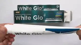 Зубная паста White Glo, 100 грамм, отбеливающая с пробиотиками