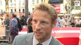 Jenson Button Interview Rush Premiere