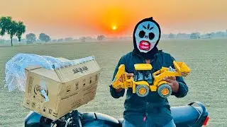New JCB Unboxing Vlog | JCB 3DX Backhoe Loader Full Remote Control |Construction vehiclesUnboxing#48