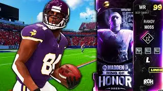 Is 99 Randy Moss the BEST Wide Receiver in Madden 23?