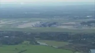 Drone video shows near-idle Heathrow