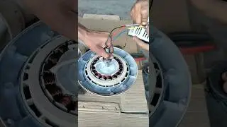 Experiment of Half Fitting AC / DC Royal Ceiling Fan #video #electrical #shorts