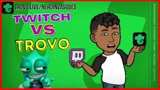 TROVO - EM QUAL PLATAFORMA COME&Ccedil;AR A FAZER LIVES  -  TWITCH OU TROVO?