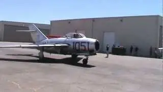 MiG-15 Engine Start-up and Taxi
