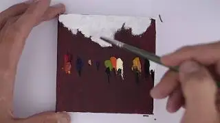 oil painting #13 Картина маслом, маленькая картина маслом.