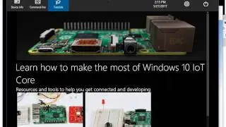 Raspberry Pi 3 - Windows IOT Core: Install and Access Remotely - Beginner