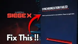 Синхронизация Rainbow Six Siege не удалась