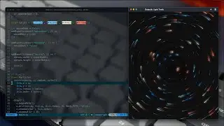 Coding Galactic Trail Lights ASMR | BeRaikwal