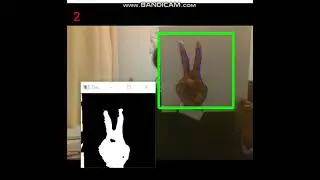 Using OpenCV to count the number of fingers in real-time