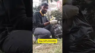 DAY|6 RUN.PICK.REPEAT|#cleanindia #minivlog #india #genz #influencer