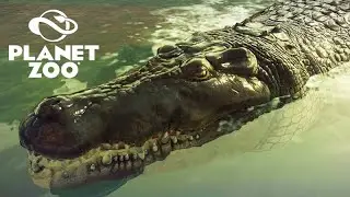 Os CROCODILOS deram CRIA na savana - Planet Zoo