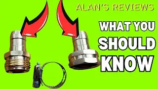 My review of Hourleey Garden Hose Repair Connector with Clamps, For 3/4