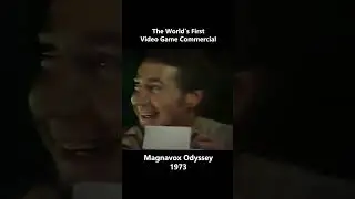 The World's Very First Video Game Commercial (1973)  #shorts #retrocommercials #magnavox #odyssey