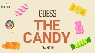 Candy Guessing Game for KIDS - Do you know all these Candy Brands?!