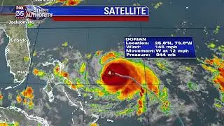 TRACKING DORIAN: Latest advisory from the National Hurricane Center