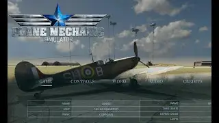 Plane Mechanic Simulator | Complete Spitfire Mission | Repairing Airplane Motor & Airframe | Job Sim