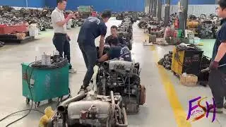 FSH Used Engine Test | Smooth Running | Direct Factory Supply #usedengines #autoparts #toyota