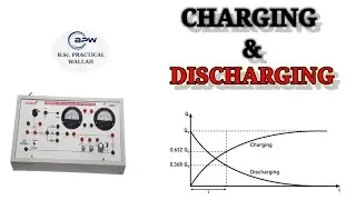 Charging and Discharging of capacitor (C-R Circuit)