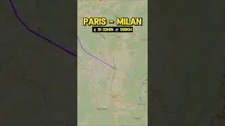 Air France Flight AF1130 from Paris (CDG) to Milan (MXP) #airplane #aviation #flight #routeexplorer