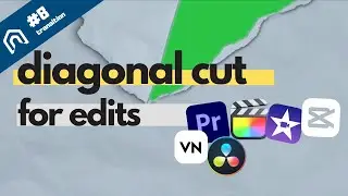 Paper Tear Transition #8: Cross-Tear Effect for Seamless Video Flow - Green Screen