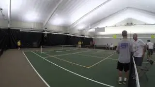 Rich Geenan vs Brendan Gore LB Finals (Game 1) Pickleball Mens Singles 19+ SGA 2015