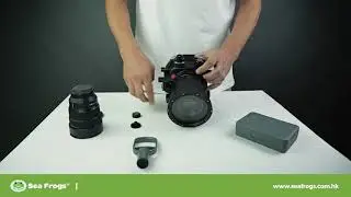 How to setup Pre-Dive Vacuum Pump System VPS-100 for Seafrogs Sony A7R III underwater housing