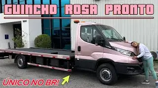 O GUINCHO ROSA DA BROACA FICOU PRONTO