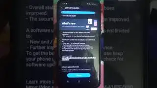 Samsung new update A10,20,30,40,50,s all series security update #samsung