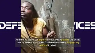 Seal the Leak  Revolutionary PU Grouting by AQUA DEFENCE SERVICES