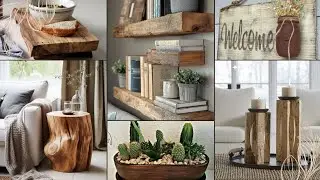 Rustic Wood Crafts & DIY Ideas That Add Natural Beauty