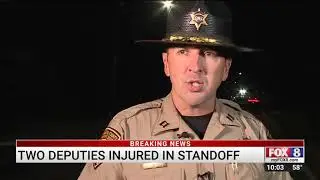 Standoff on Braddock Road in High Point ends with man dead, 2 deputies shot