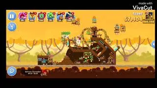 Angry Birds Friend Tournament Level 8 week 986 Three Stars with Sling Shot 09 Oct 2021