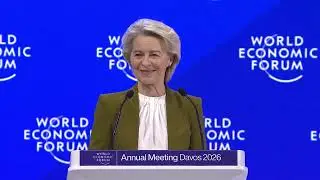 Ursula von der Leyen on the future of Europe at Davos World Economic Forum