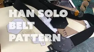 Prop: Live from the Shop - Patterning Han Solo's Belt Holster