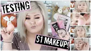 Full Face Of $1 Makeup! Testing Shop Miss A Products
