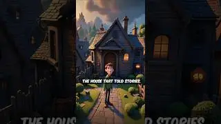 👻The House That Told Stories| Disney Pixar Horror Story for Kids  #shorts #DisneyPixar #SpookyShorts