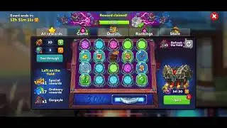 Hustle Castle The Infernal Treasure Hunt /10.Day Chest opening/Unique item