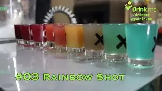 COMO FAZER RAINBOW SHOT