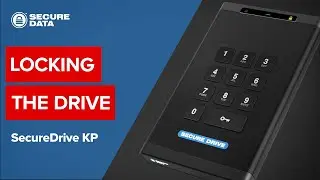 SecureDrive KP - Locking the Drive - Video Tutorial