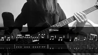Skillet - Comatose (Bass Cover + Tabs)