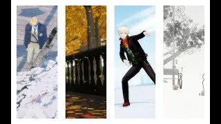 MMD APH - Four seasons with you - USUK (England/America)