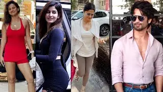 Aisha Sharma, Sakshi Malik, Shahid Kapoor, Shamita Shetty,Pulkit Samrat & Etc Spotted In Mumbai City