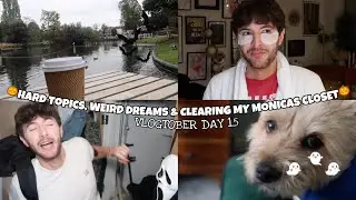 HARD Topics, WEIRD Dreams & Clearing My Monica's Closet ~ Vlogtober Day 15